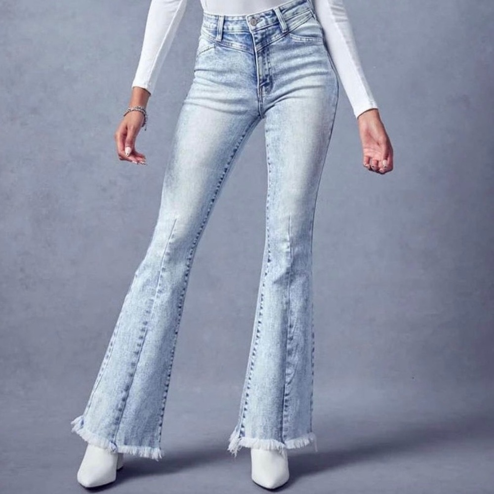 Flared jeans